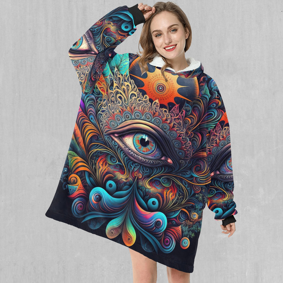 Cosmic Eye Blanket Hoodie