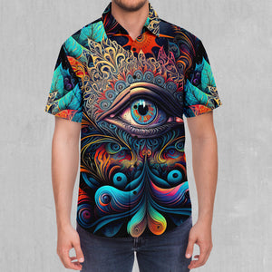 Cosmic Eye Button Down Shirt