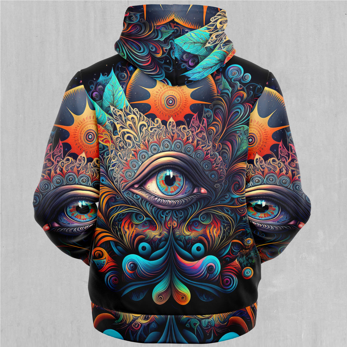 Cosmic Eye Sherpa Hoodie