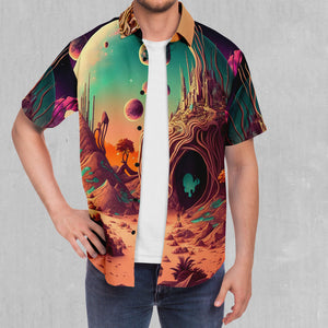 Cosmic Mirage Button Down Shirt