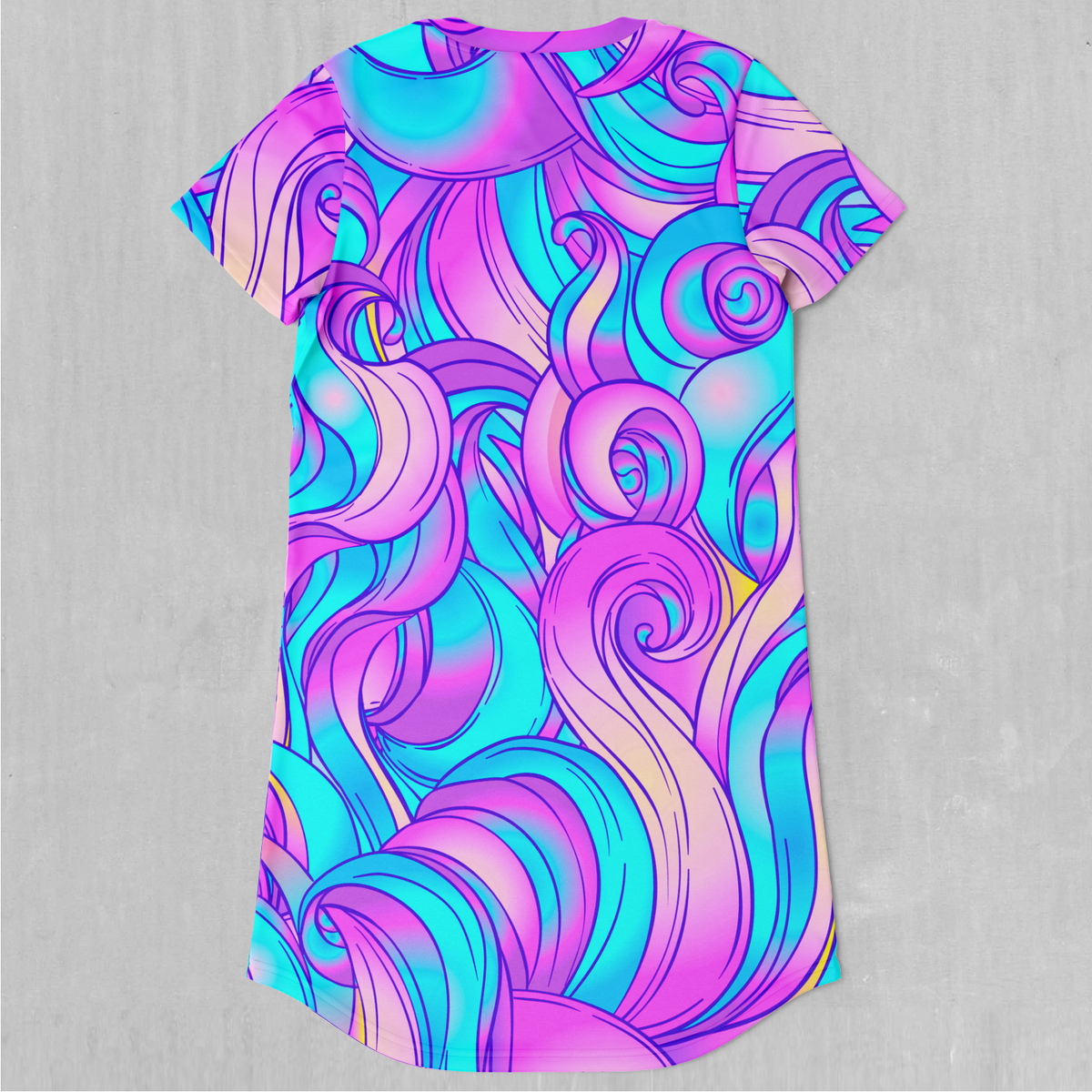 Cotton Candy T-Shirt Dress