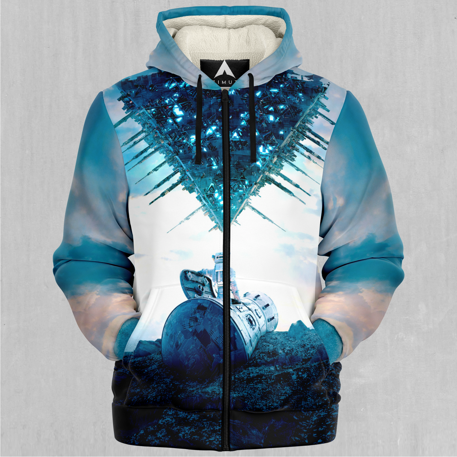 Crash Landing Sherpa Hoodie