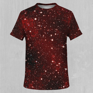 Crimson Space Tee - Azimuth Clothing