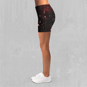 Crimson Space Yoga Shorts