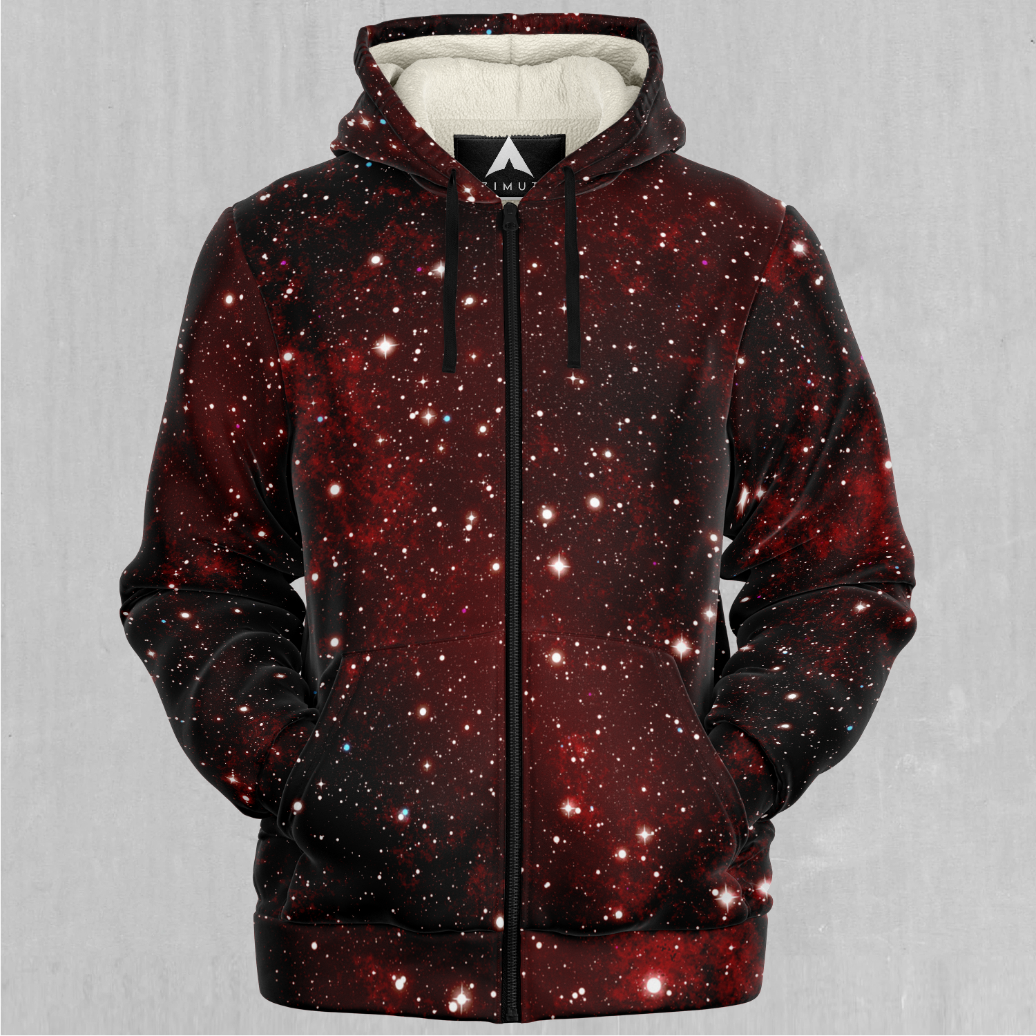 Crimson Space Sherpa Hoodie