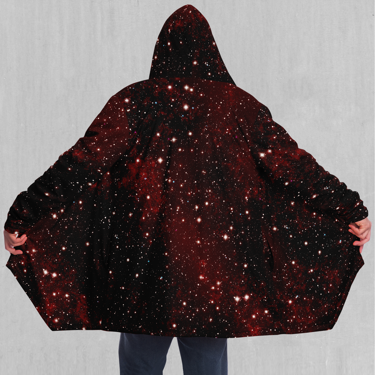 Crimson Space Cloak - Azimuth Clothing