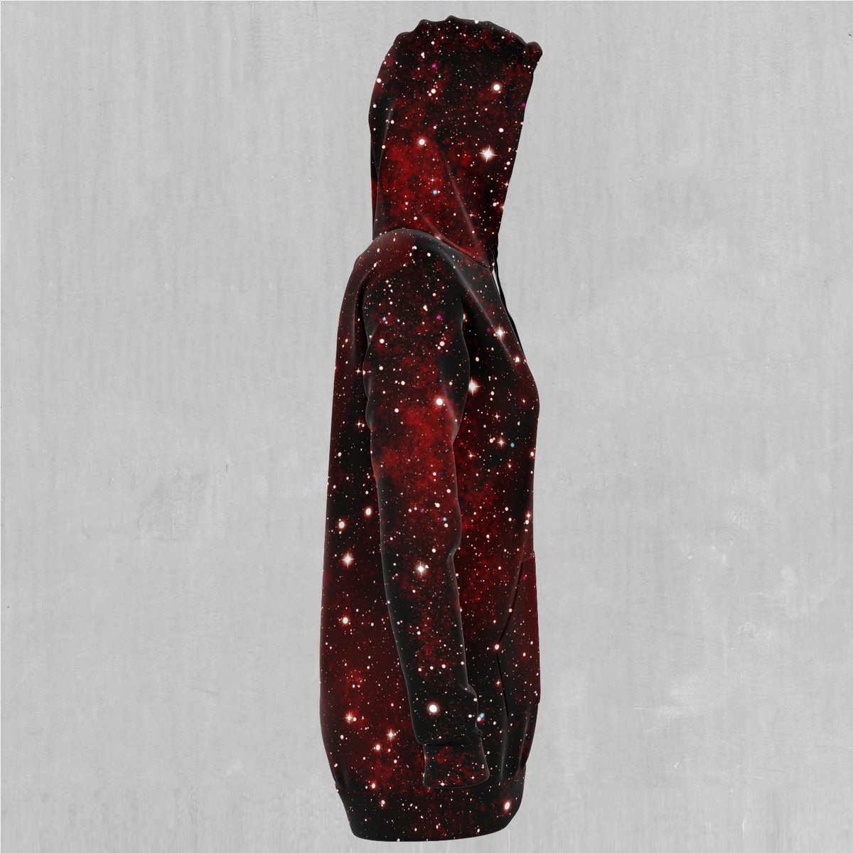 Crimson Space Hoodie Dress