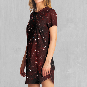 Crimson Space T-Shirt Dress