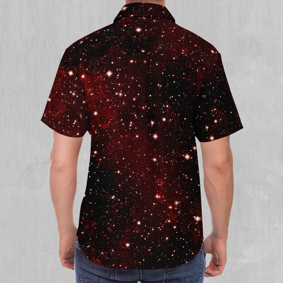 Crimson Space Button Down Shirt