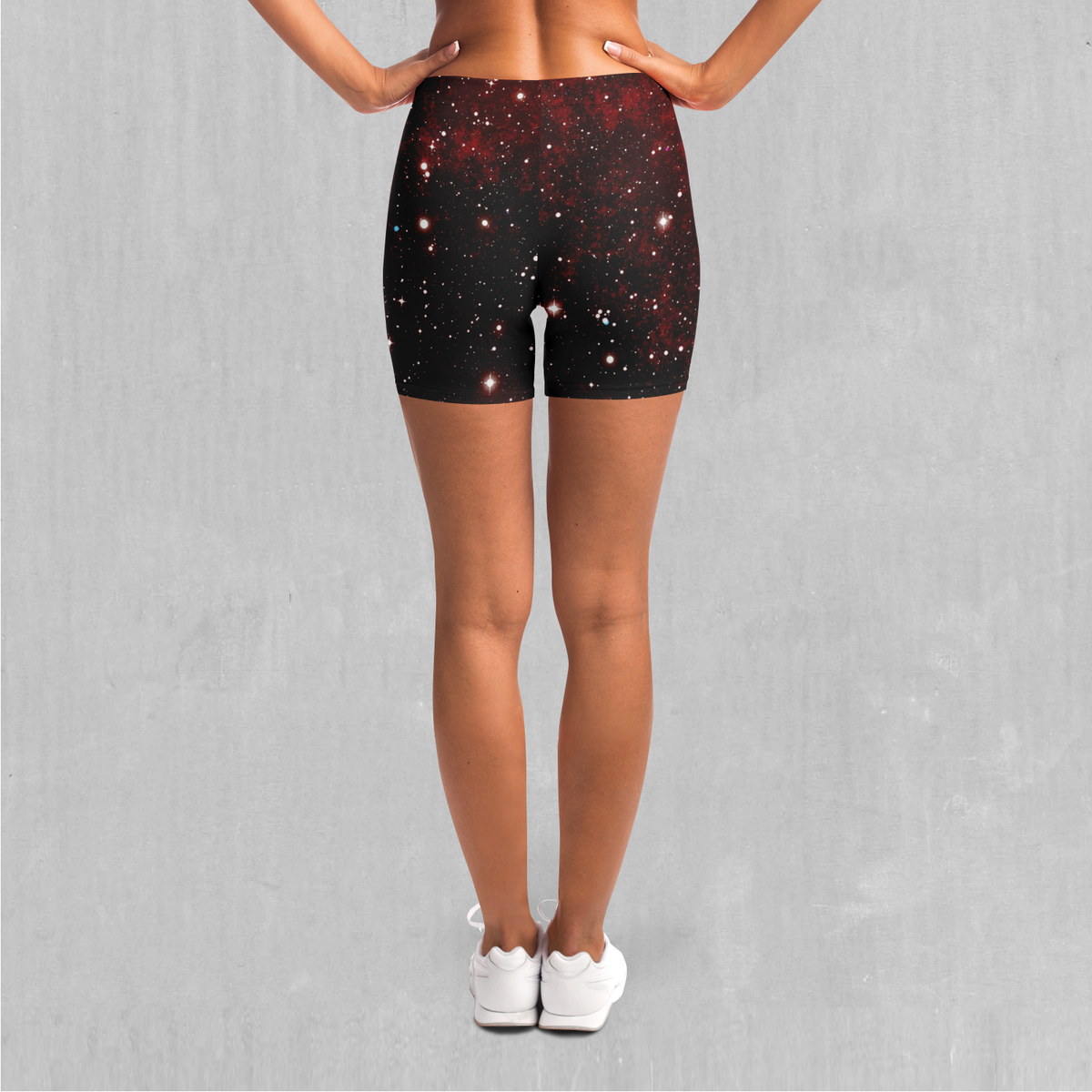 Crimson Space Yoga Shorts