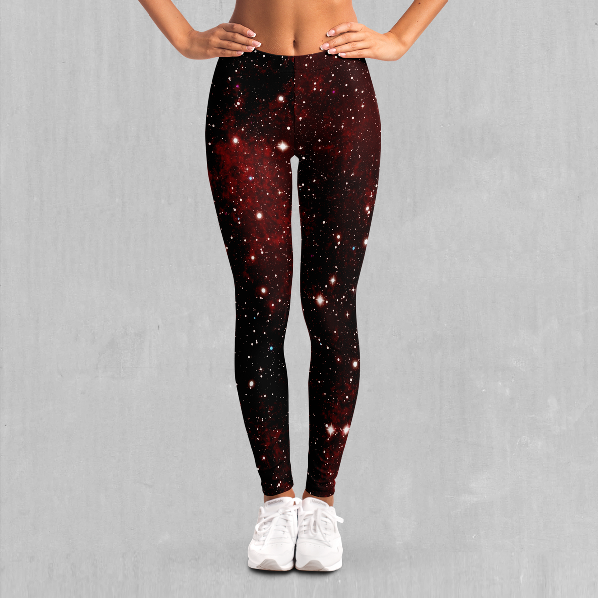 Crimson Space Leggings - Azimuth Clothing