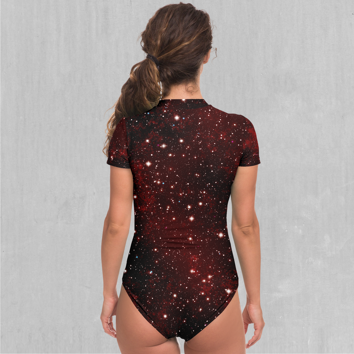 Crimson Space Short Sleeve Bodysuit