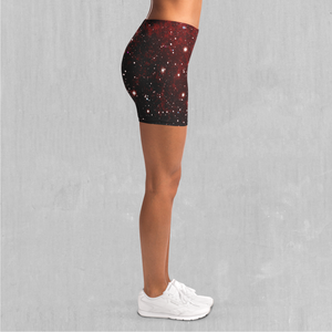 Crimson Space Yoga Shorts