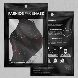 Crimson Space Face Mask - Azimuth Clothing