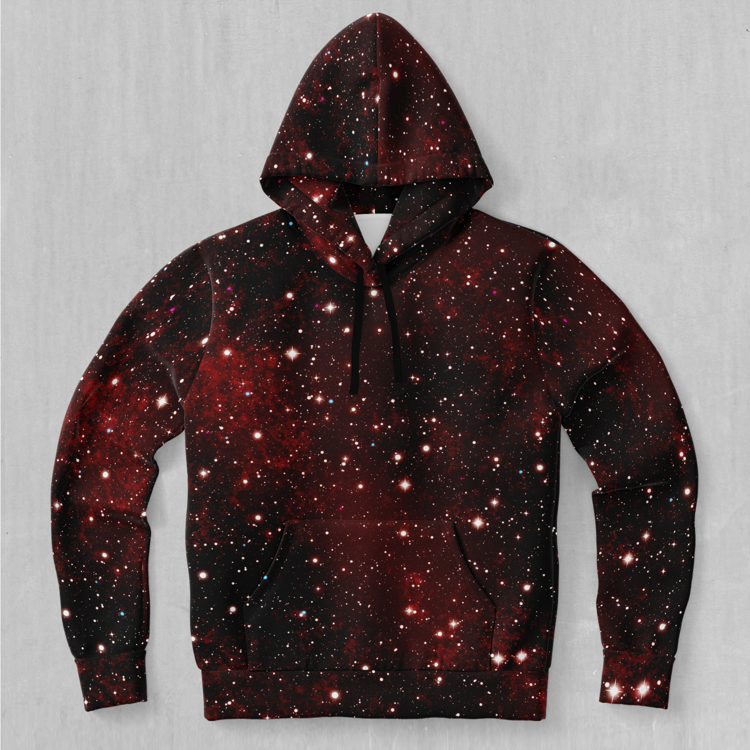 Crimson Space Hoodie - Azimuth Clothing