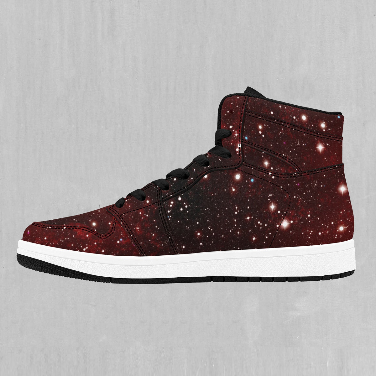 Crimson Space High Top Sneakers
