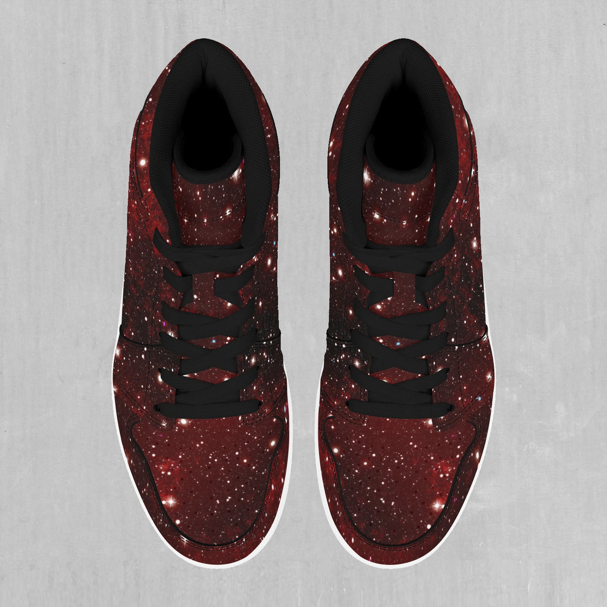 Crimson Space High Top Sneakers