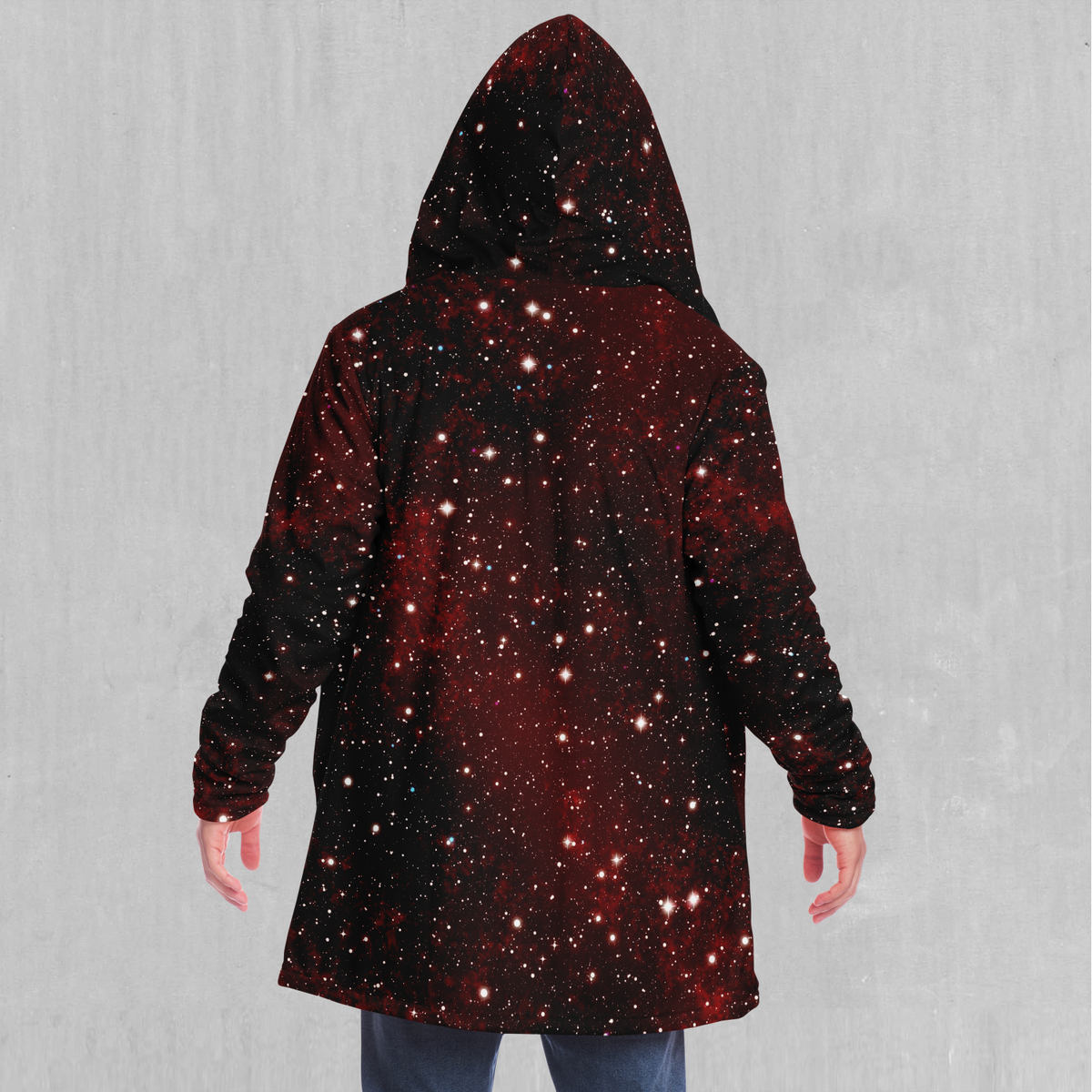 Crimson Space Cloak - Azimuth Clothing