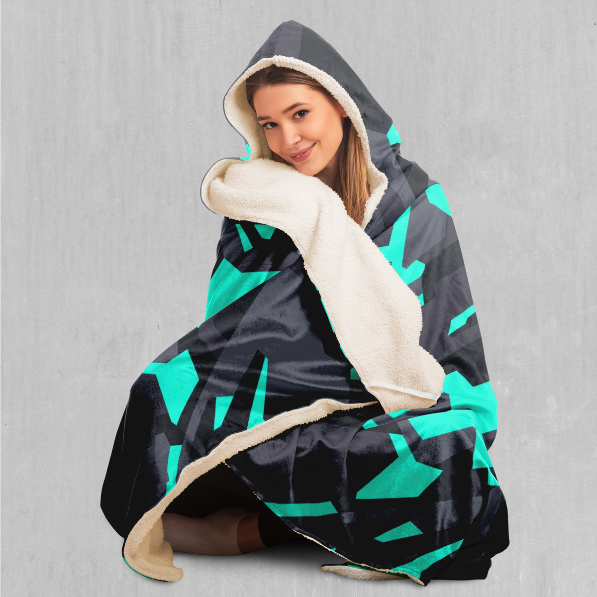 Cyber-Tech Hooded Blanket - Azimuth Clothing