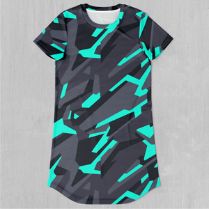 Cyber-Tech T-Shirt Dress
