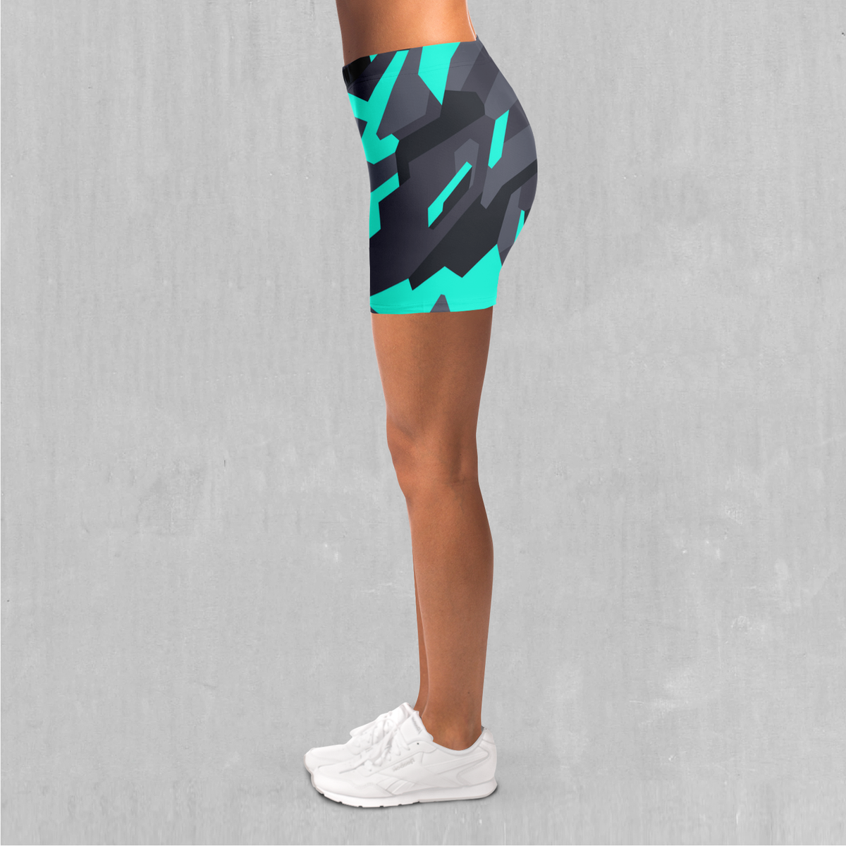 Cyber-Tech Yoga Shorts