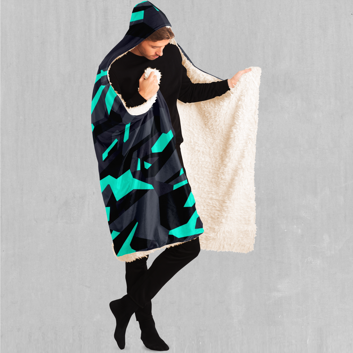 Cyber-Tech Hooded Blanket - Azimuth Clothing