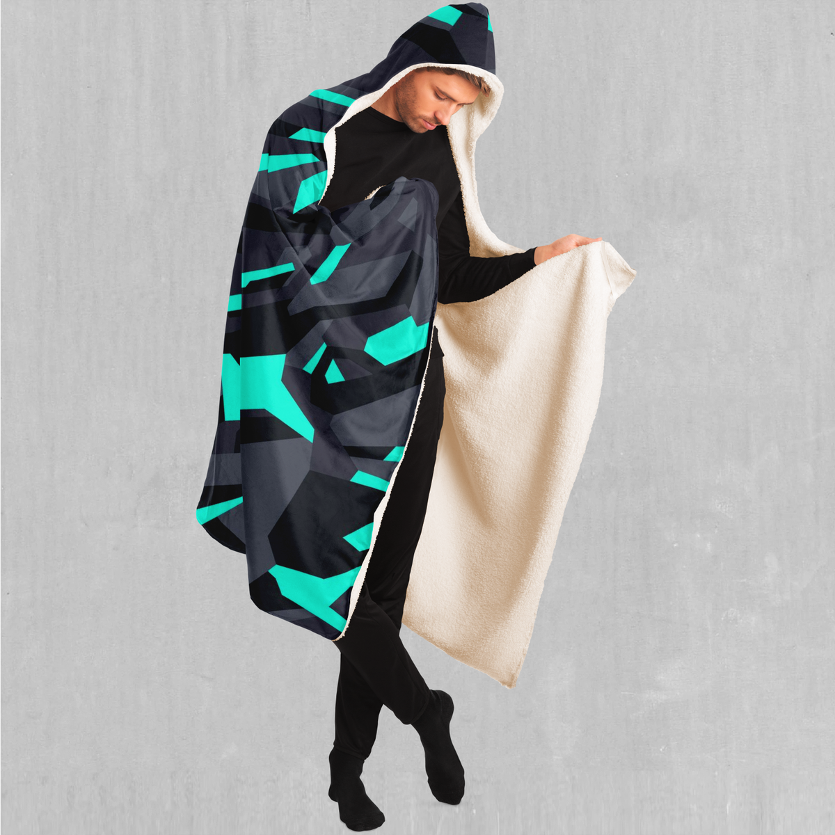 Cyber-Tech Hooded Blanket - Azimuth Clothing