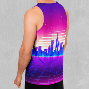 Cyber City Men's Tank Top - Azimuth Clothing