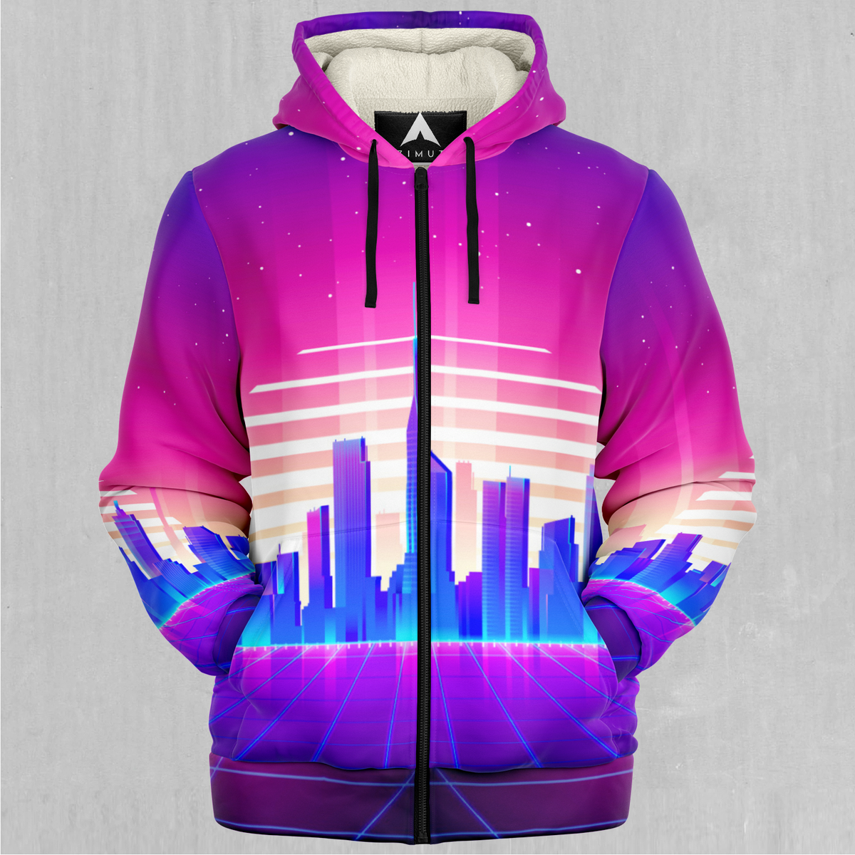 Cyber City Sherpa Hoodie