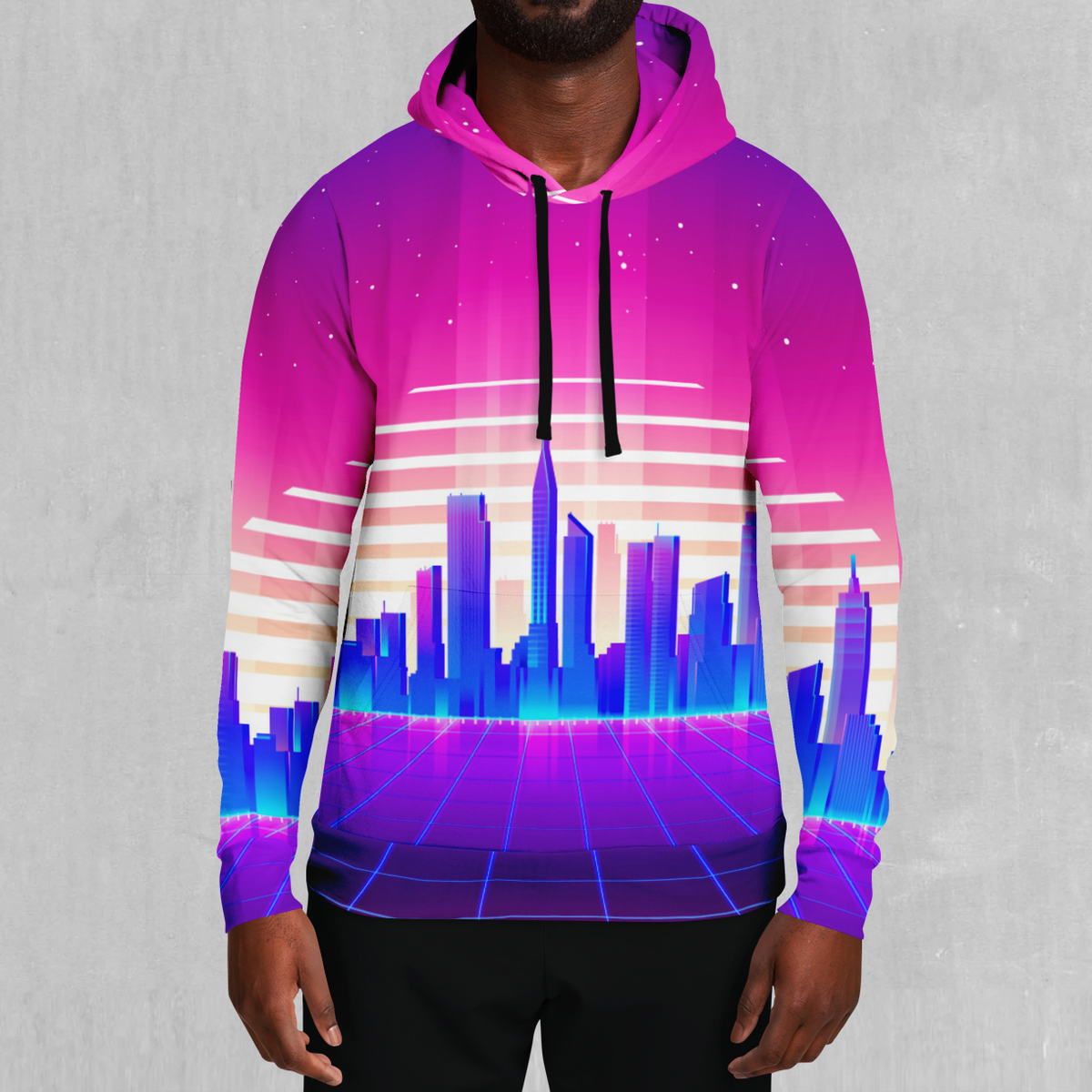 Cyber City Rave Cyber City Hoodie | Festival Hoodie | Rave Hoodie | Colorful Hoodie ...