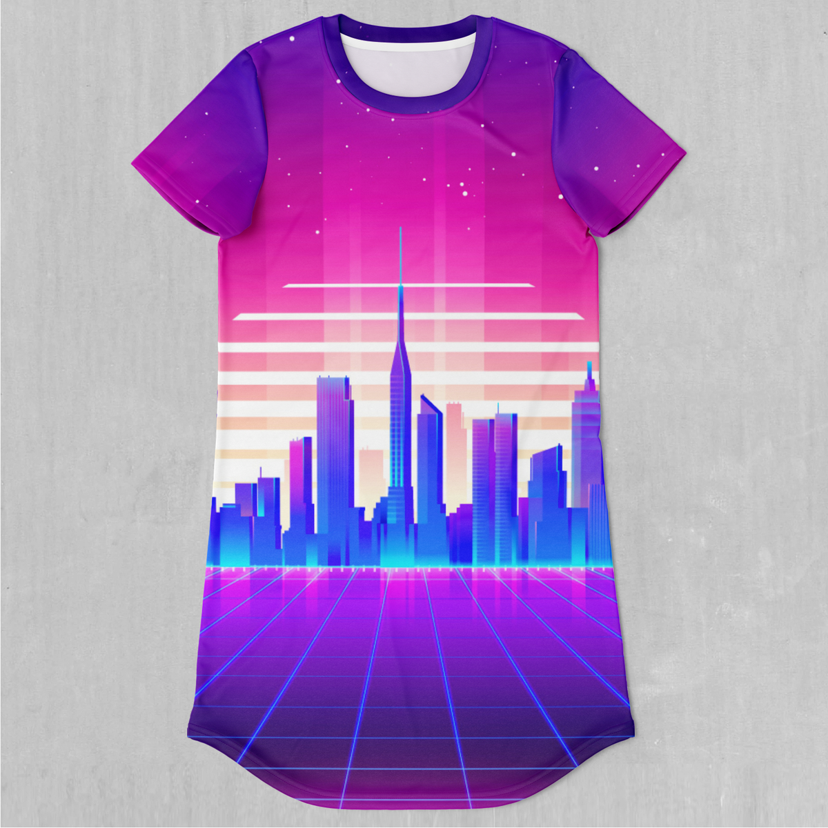 Cyber City T-Shirt Dress