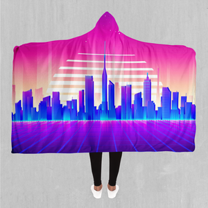 Cyber City Hooded Blanket