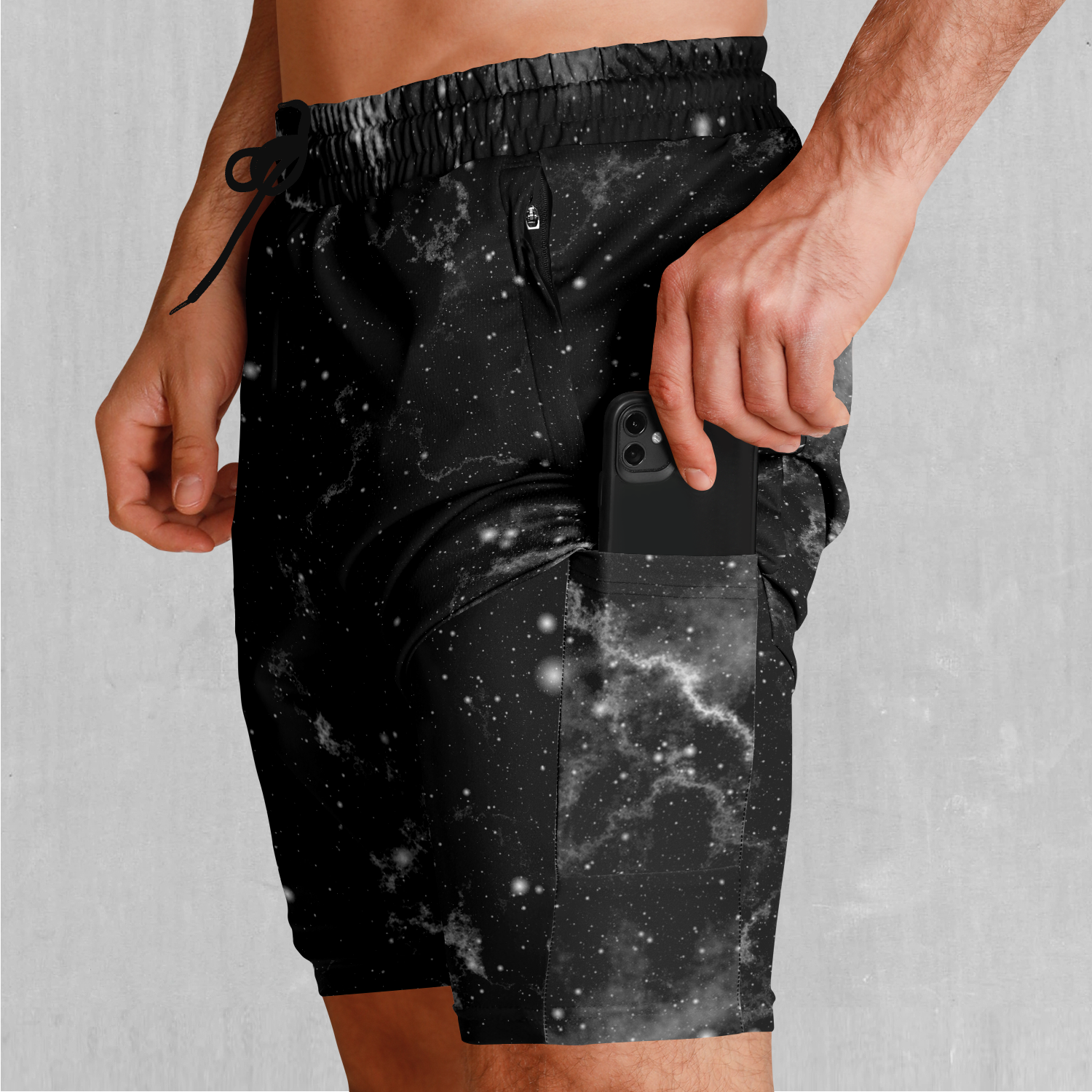 Dark Matter Men's 2 in 1 Shorts