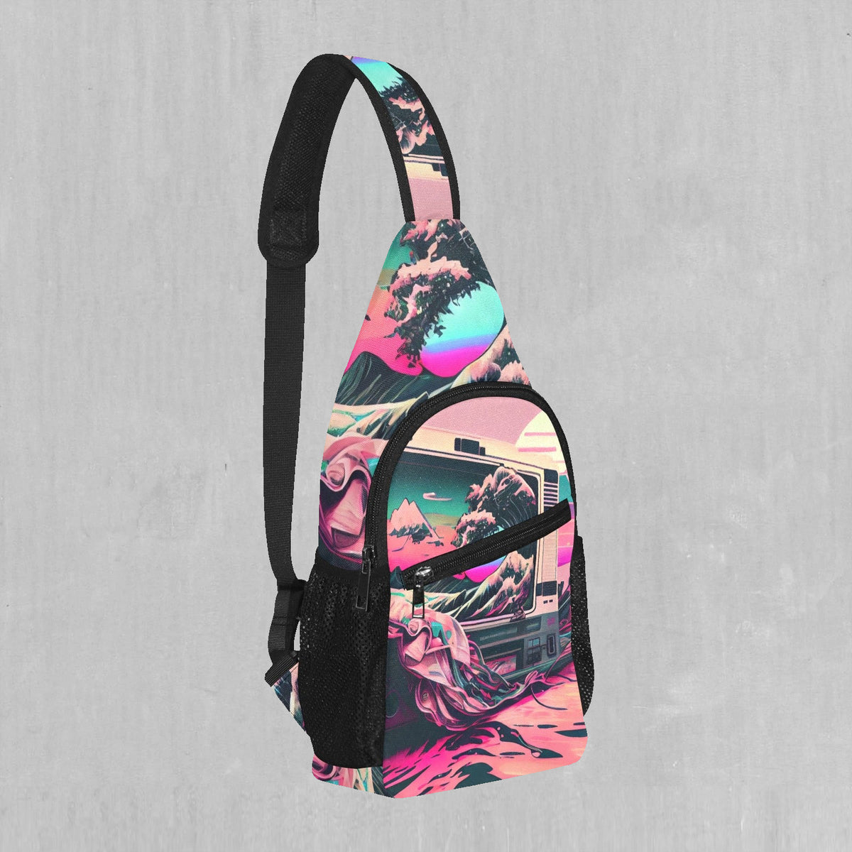 Digital Tsunami Sling Bag