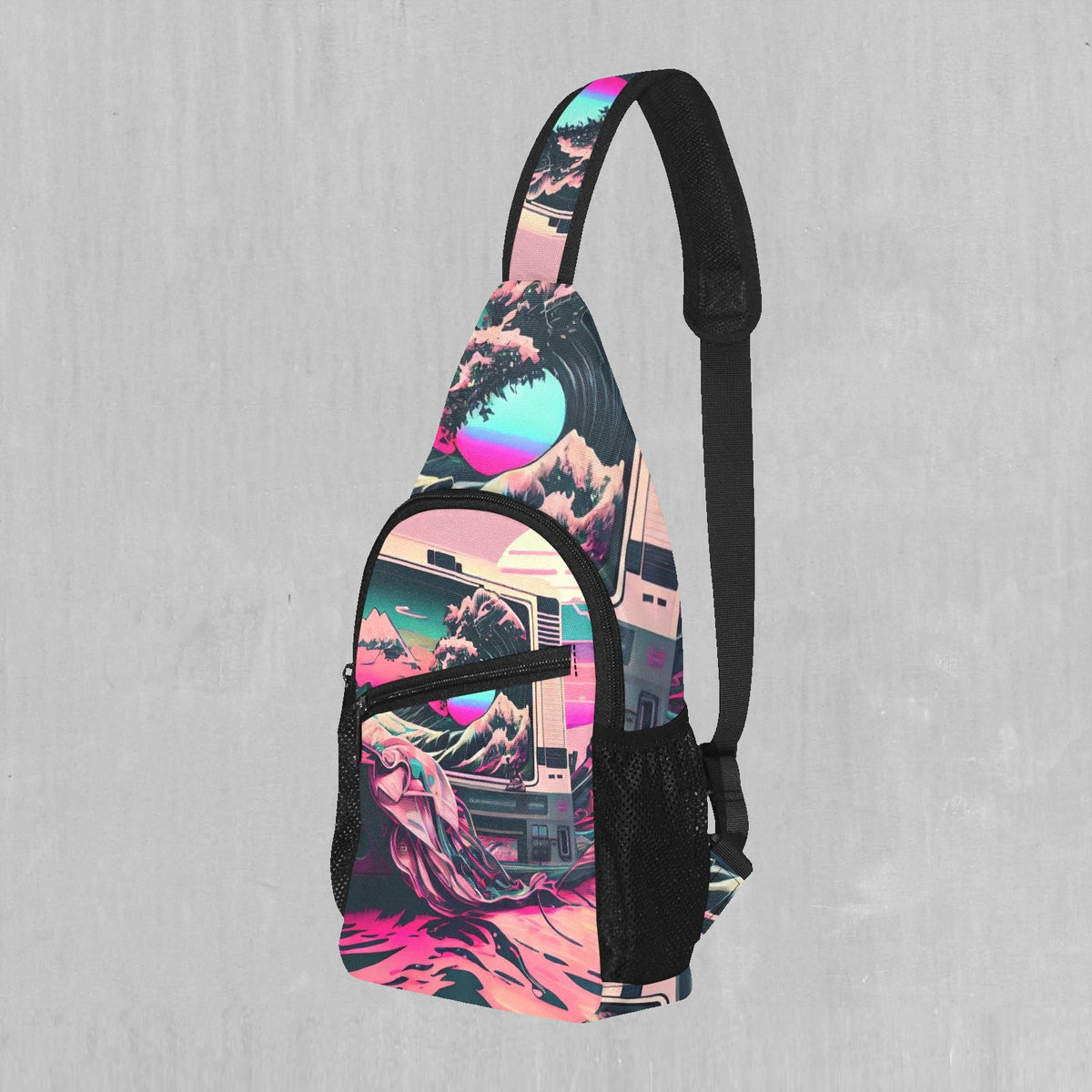 Digital Tsunami Sling Bag