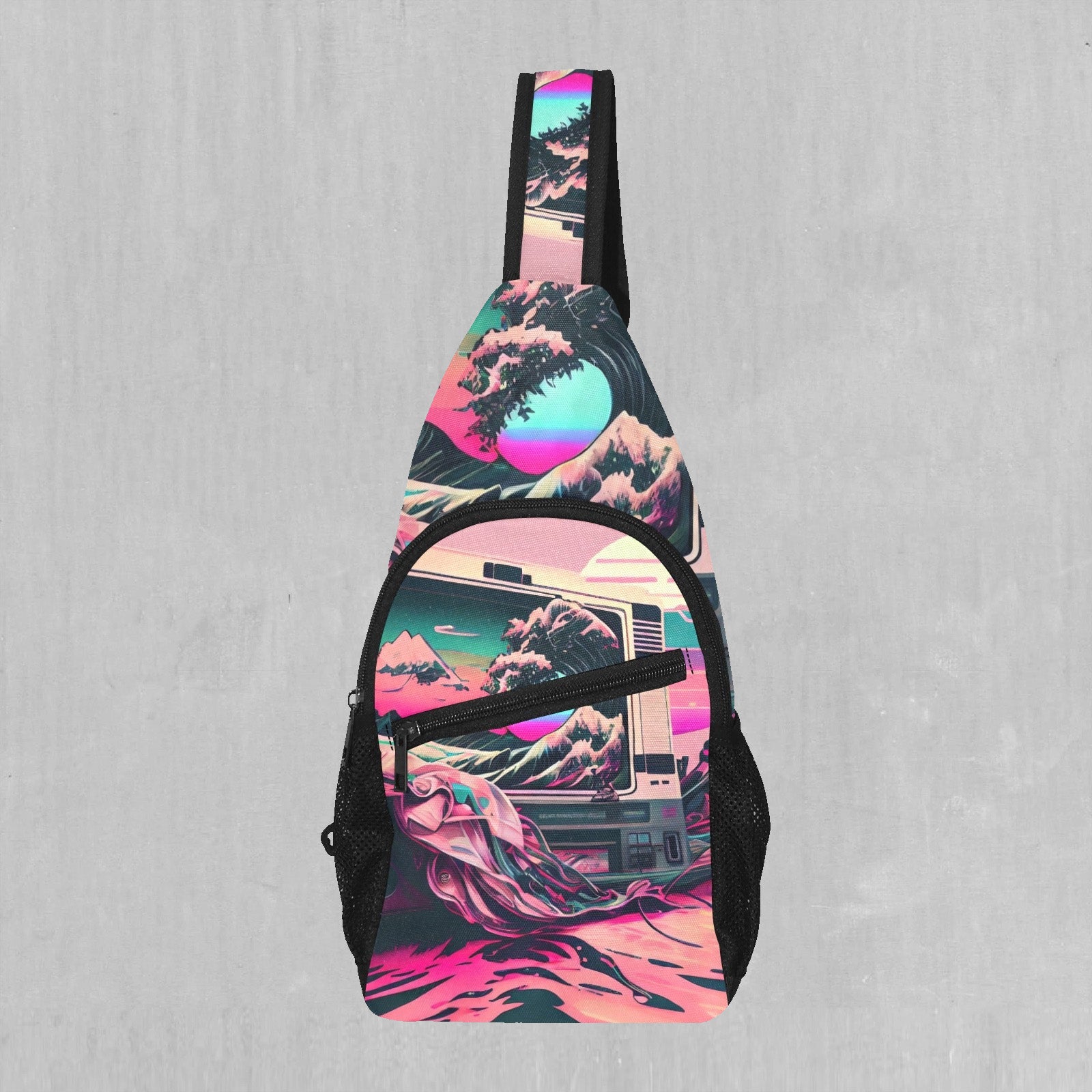 Digital Tsunami Sling Bag
