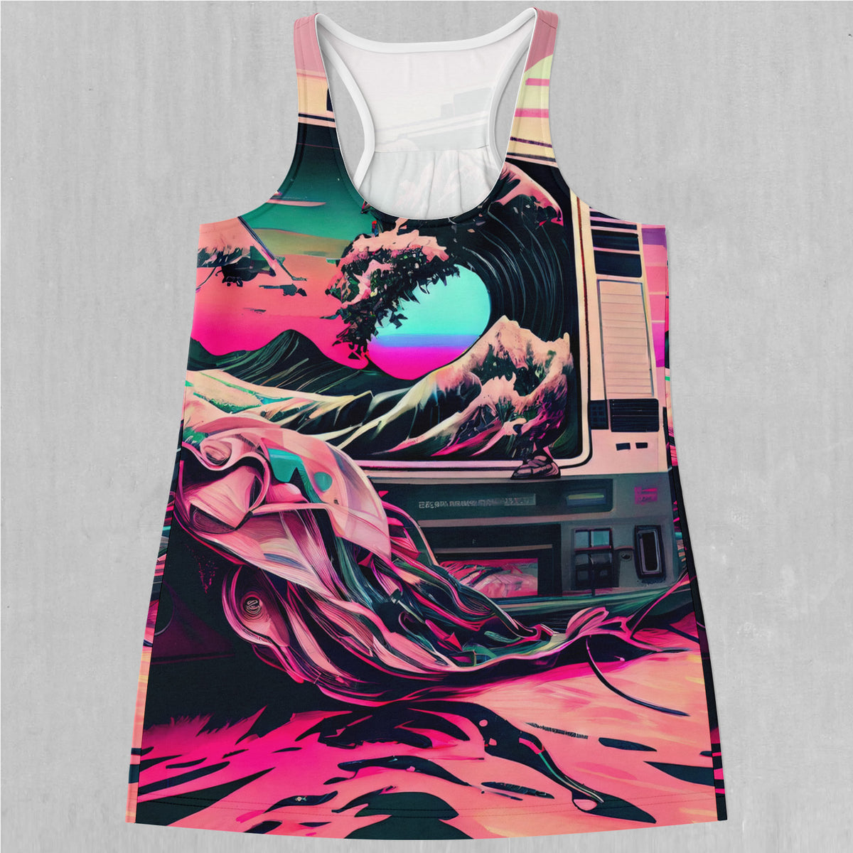 Digital Tsunami Women's Tank Top