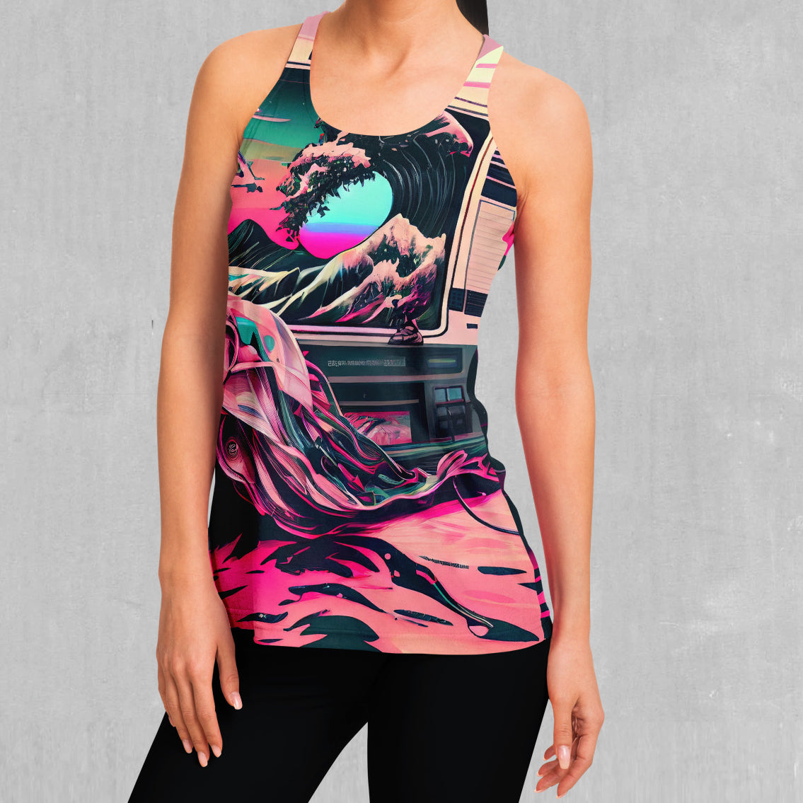 Digital Tsunami Women's Tank Top