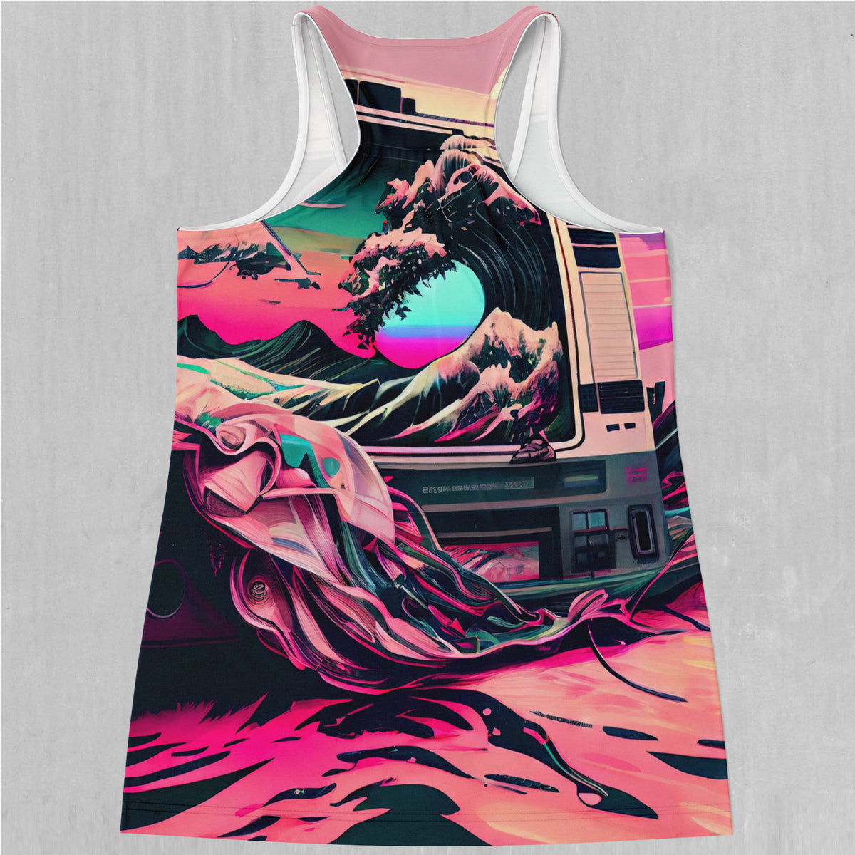 Digital Tsunami Women's Tank Top