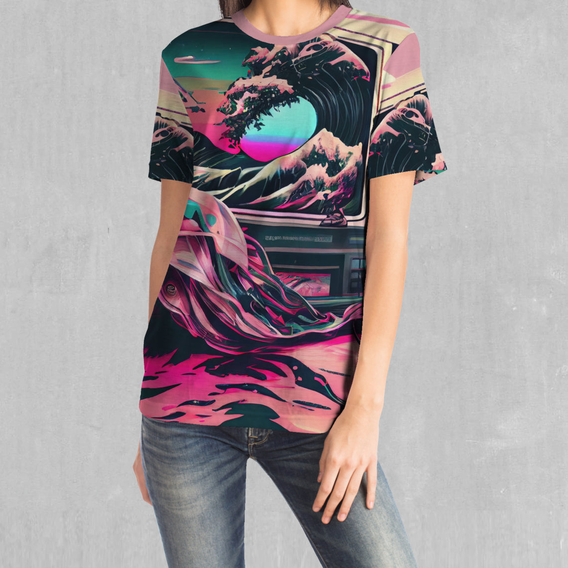 Digital Tsunami Tee