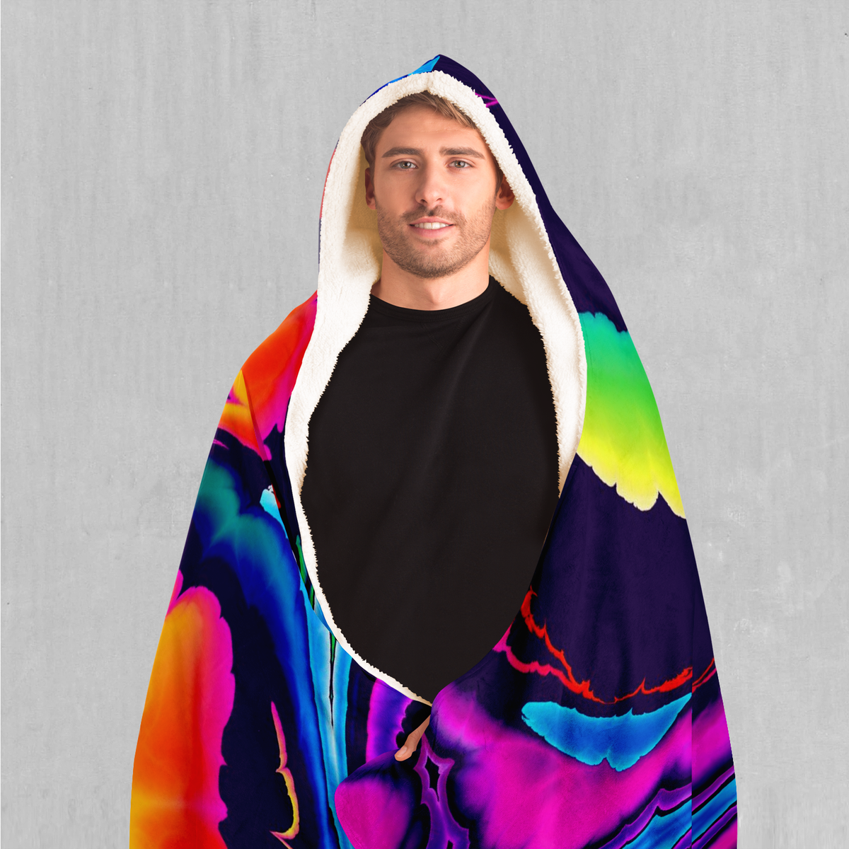 Dream Spectrum Hooded Blanket