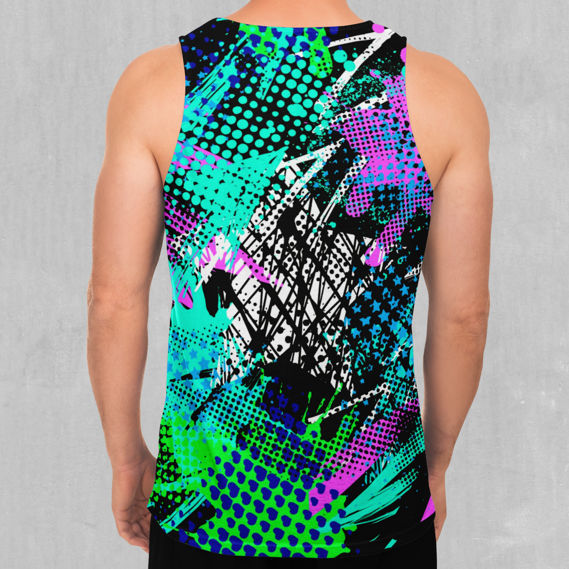Electric Avenue Men's Tank Top - Azimuth Clothing