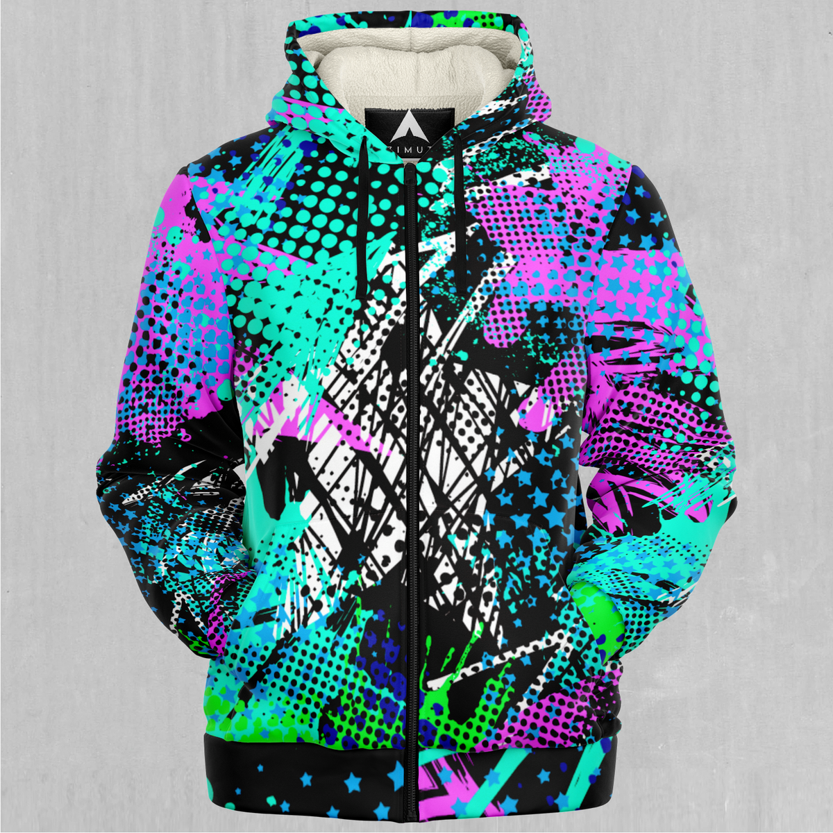 Electric Avenue Sherpa Hoodie