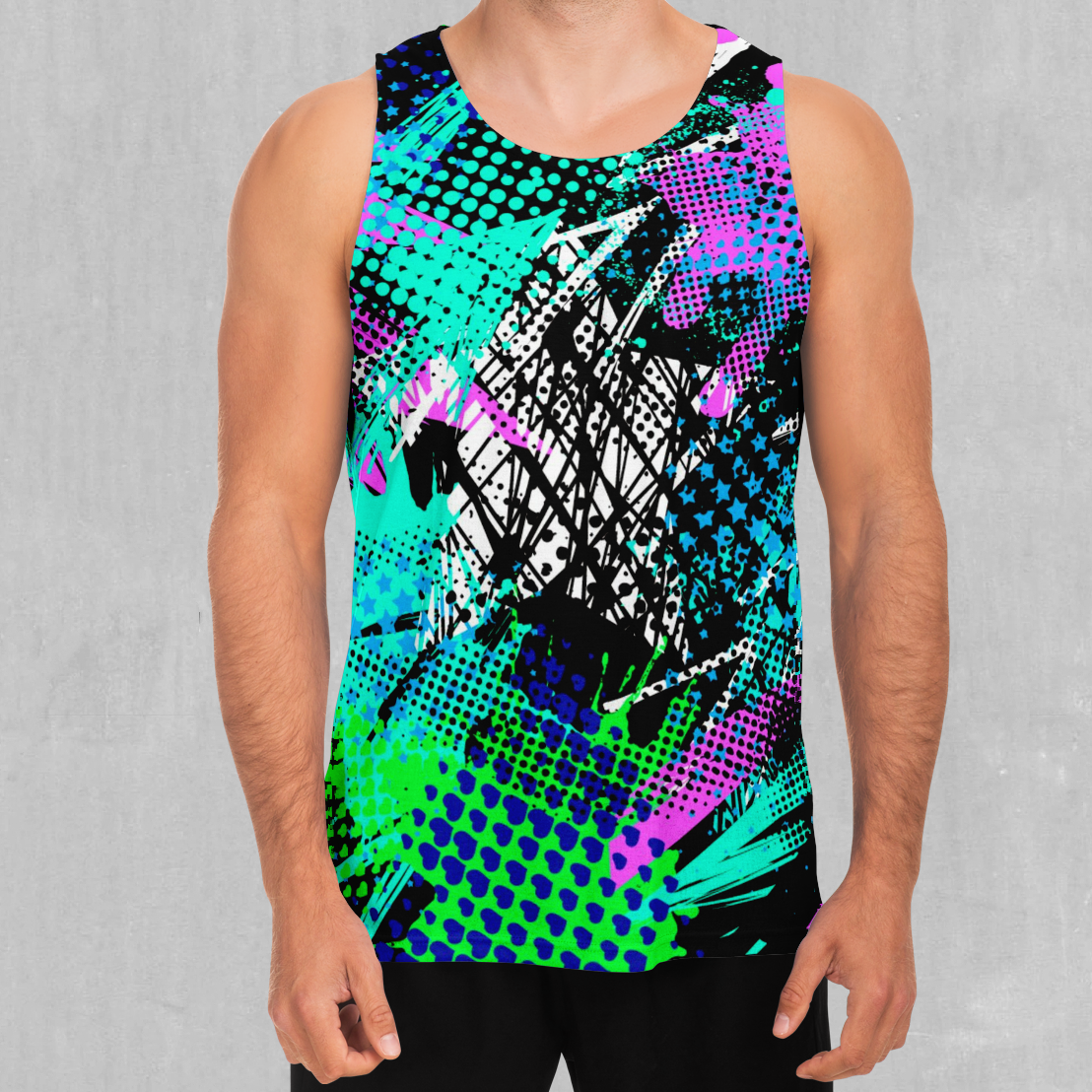 Electric Avenue Men's Tank Top - Azimuth Clothing