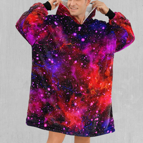 Galaxy hooded blanket sale