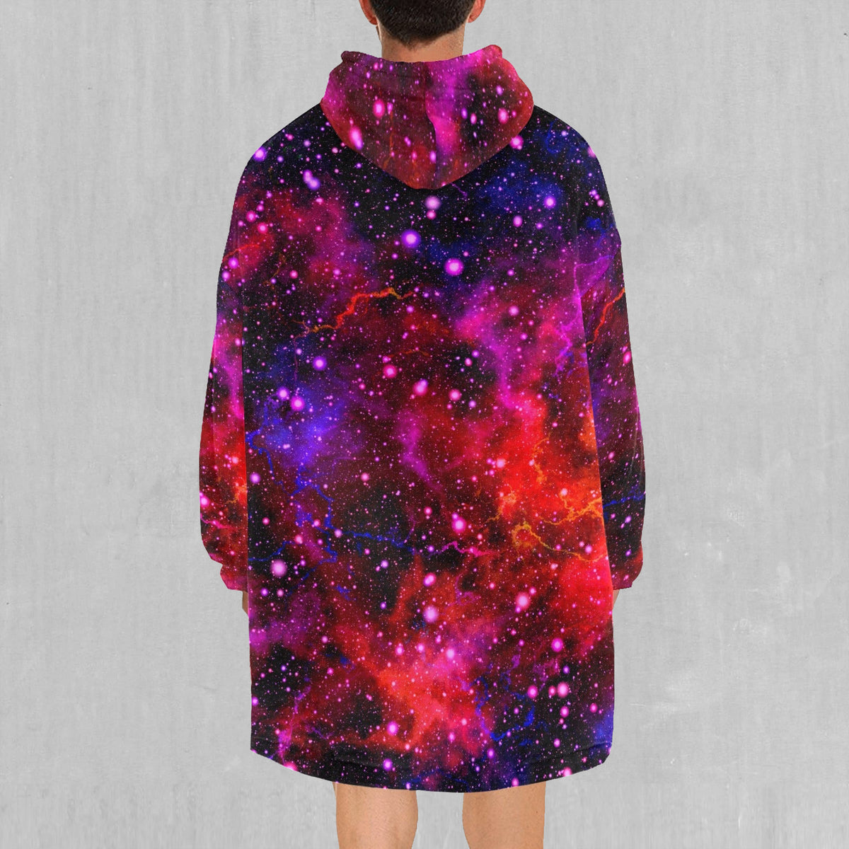Electric Galaxy Blanket Hoodie