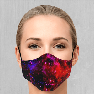 Electric Galaxy Face Mask - Azimuth Clothing