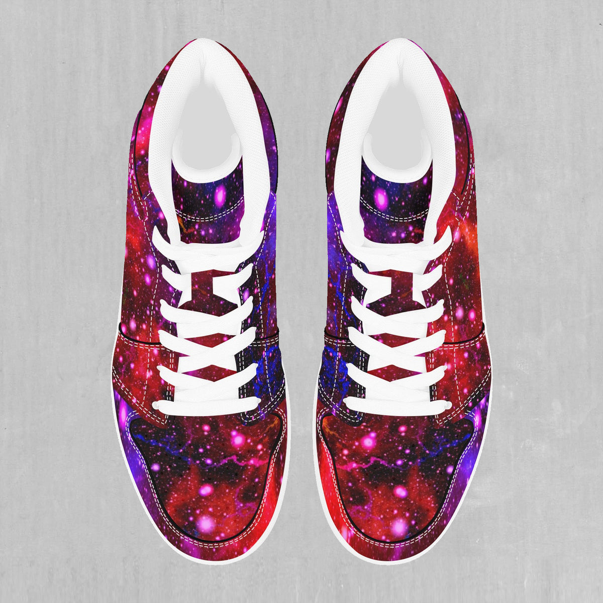 Electric Galaxy High Top Sneakers