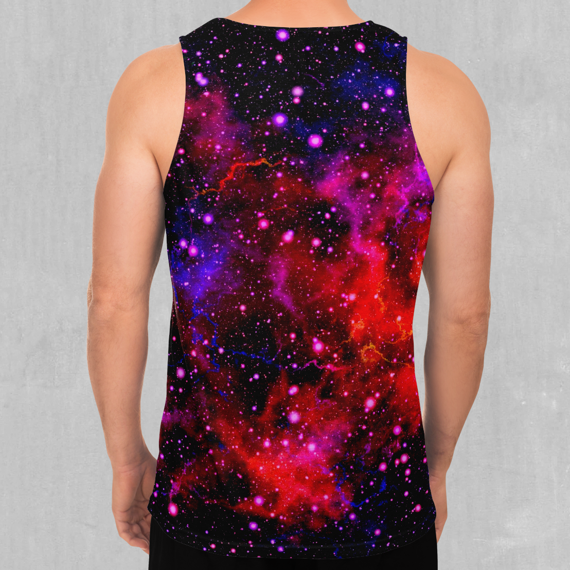Electric Galaxy Men's Tank Top - Azimuth Clothing