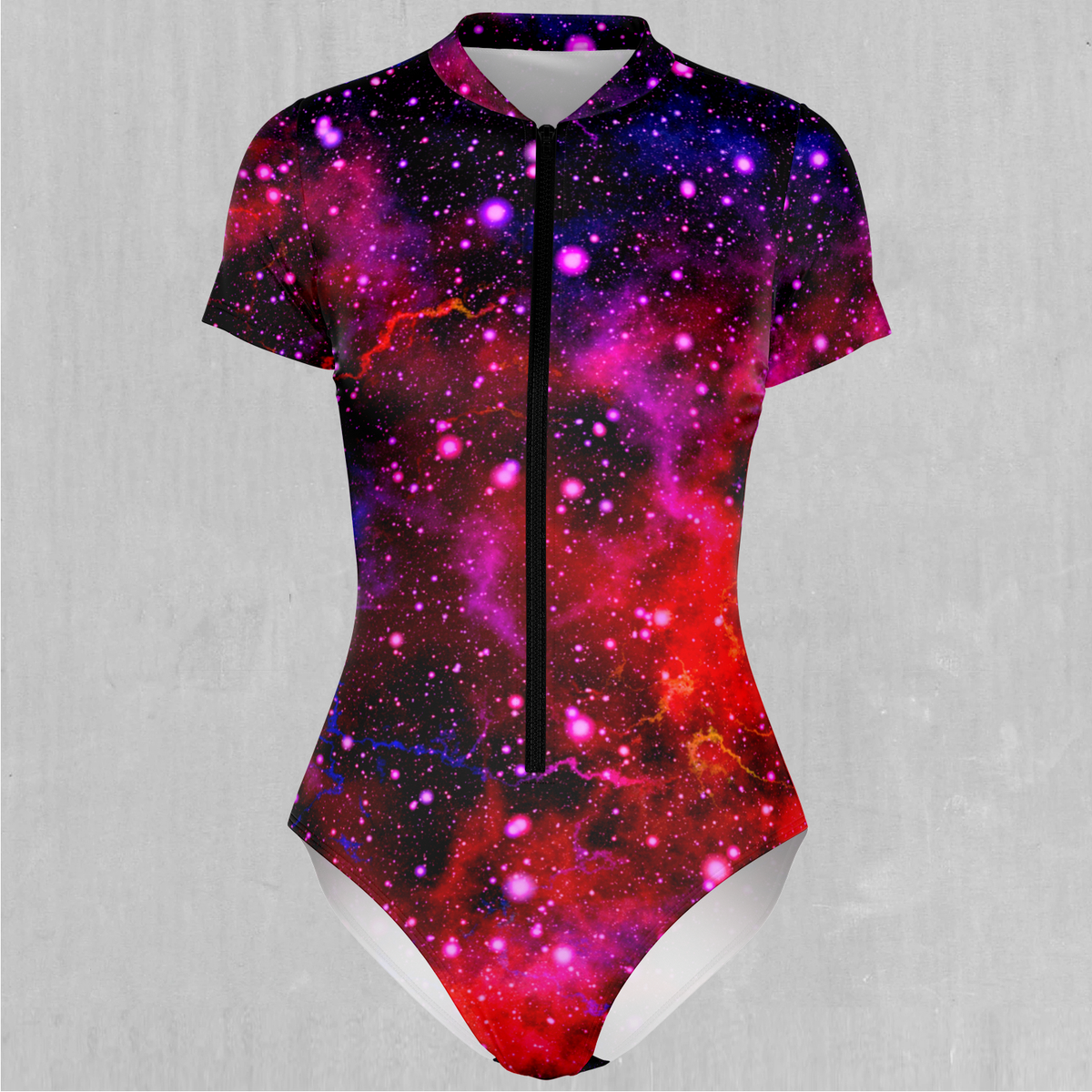 Electric Galaxy Short Sleeve Bodysuit